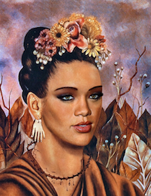 Frida K. - water color painting imagery
